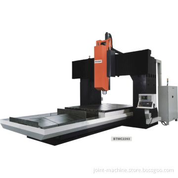 High quality and accuracy gear head CNC gantry type machining center BTMC-1502